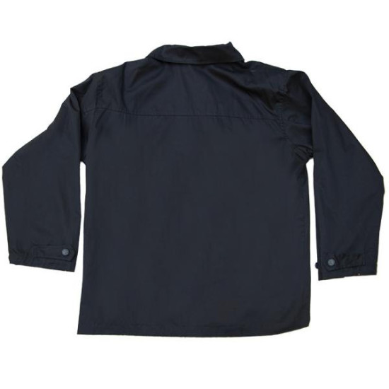 Ανοιξιάτικο καπαρτινέ μπουφάν με ίσιο τελείωμα - Black