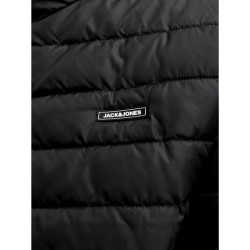 Καπιτονε Jacket Elvis Light Puffer Collar ,της Jack&Jones - Black Καπιτονε Jacket Elvis Light Puffer Collar ,της Jack&Jones - Black