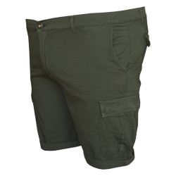 Ελαστική καπαρτινέ βερμούδα cargo 