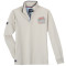 King Size Polo Jersey μπλούζα North Route με ανάγλυφη plastisol μεταξοτυπία,της Redfield - Ice Grey