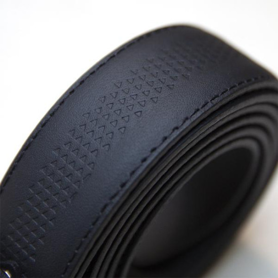 Ζώνη δερμάτινη κοστουμιού με σχέδιο πυρογραφίας - ΜΠΛΕ