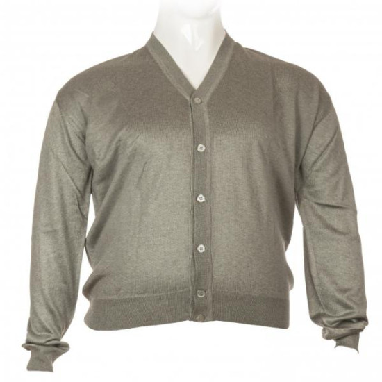 Λεπτή πλεκτή ζακέτα Blue Green - ΓΚΡΙ