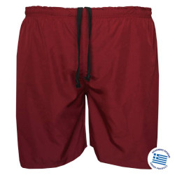 Μαγιό βερμούδα μονόχρωμη by LTG - Bordeaux