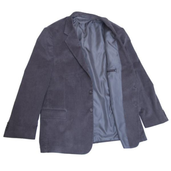 Σακάκι κουστουμιού κοτλέ - ΑΝΘΡΑΚΙ