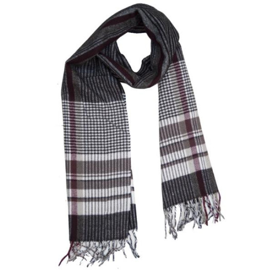 ΑΝΔΡΙΚΟ ΚΑΣΚΟΛ ΜΕ ΚΑΡΟ ΣΧΕΔΙΟ - ΜΠΟΡΝΤΩ/ΛΕΥΚΟ/ΜΑΥΡΟ