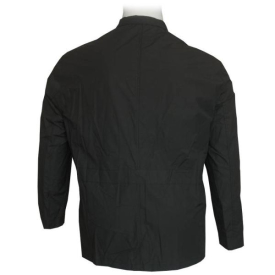 Ανοιξιάτικο paper touch μπουφάν της Leo Collection - Black