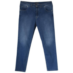 Jean ελαστικό μεσαίου καβάλου 