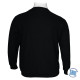 Μπλούζα λαιμόκοψη wool feel της Leo Collection - Black Μπλούζα λαιμόκοψη wool feel της Leo Collection - Black