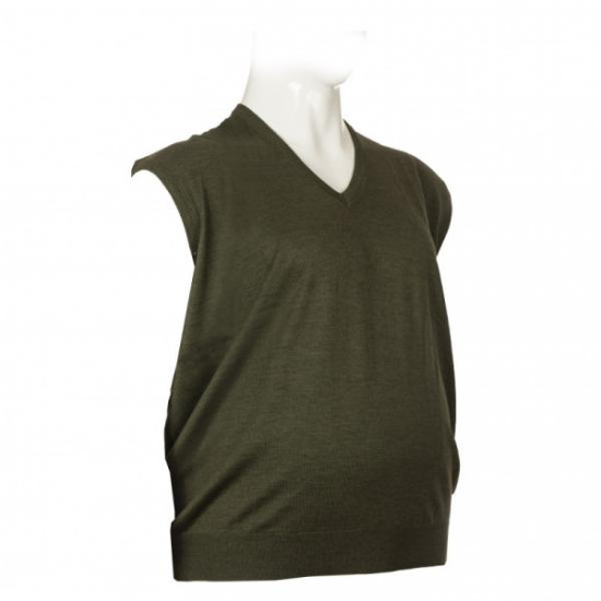 Καζάκα μάλλινη με βε - Dark Olive Green