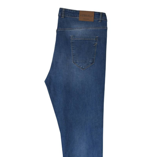 Jean ελαστικό μεσαίου καβάλου 