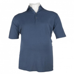 Polo πικέ κοντομάνικο μονόχρωμο - Havelock Blue