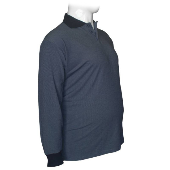 Polo ζέρσεϊ μακρυμάνικο 