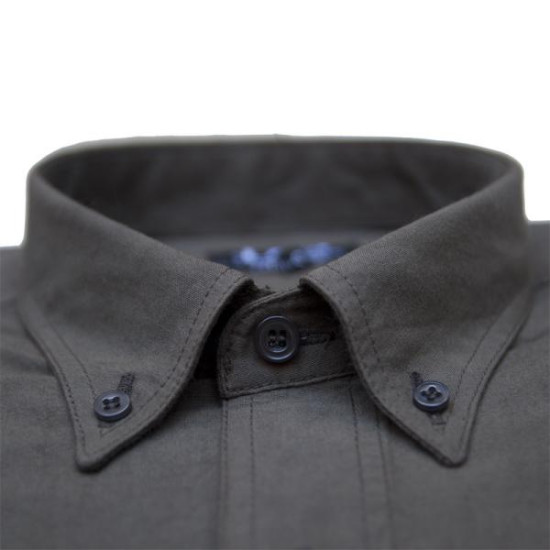 Πουκάμισο τύπου Cargo μακρυμάνικο βαμβακερό - ΧΑΚΙ