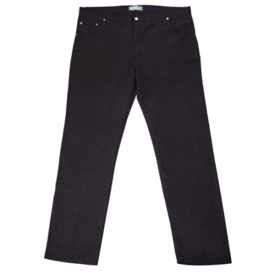 Καλοκαιρινό καπαρτινέ σταθερό παντελόνι - ΜΑΥΡΟ