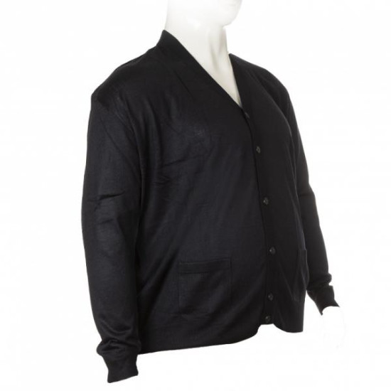 Λεπτή πλεκτή ζακέτα Blue Green - Dark Blue