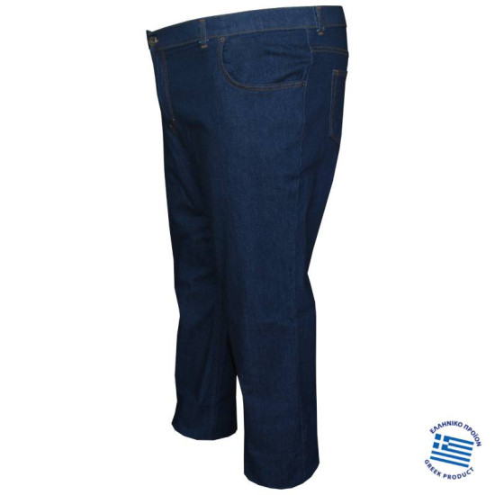 Jean ελαστικό μεσαίου καβάλου 