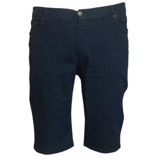 Ελαστική denim βερμούδα3/4  by LTG - Dark Blue