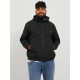 Αδιάβροχο Jacket Basic Softshell Hood,της Jack & Jones - Black Αδιάβροχο Jacket Basic Softshell Hood,της Jack & Jones - Black