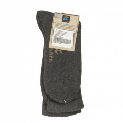 Αθλητική κάλτσα Πουρνάρα 1+1 ελληνικής κατασκευής - Anthracite