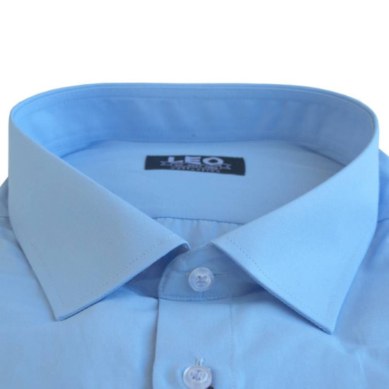 Πουκάμισο μονόχρωμο με μακρύ μανίκι - Jordy Blue