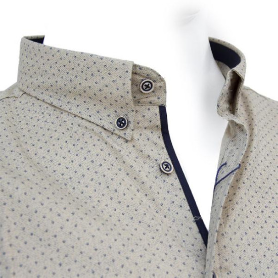 Πουκαμισο ελαστικο σχεδιαστο υπερμεγεθος - AMMOY