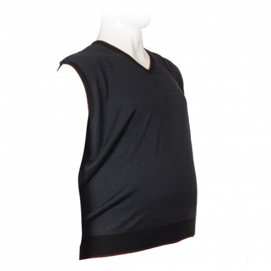 Καζακα πλεκτη ριγε με βε - Black/Indigo