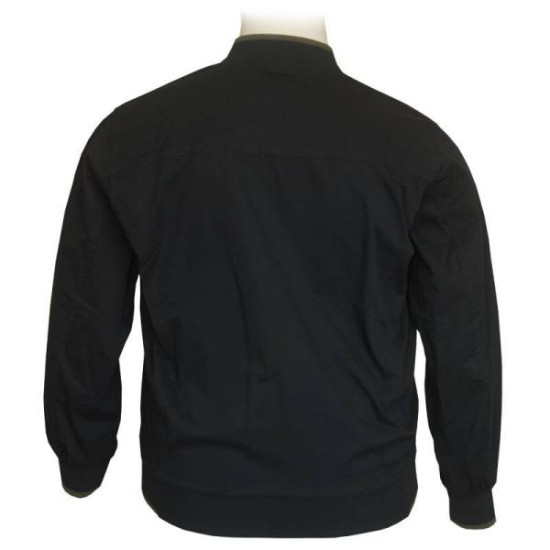 Ανοιξιάτικο ελαστικό καπαρτινέ μπουφάν Dark Blue - Dark Blue