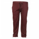 Καλοκαιρινό παντελόνι φόρμας baby fouter με patch - Bordeaux