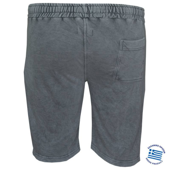 Βερμούδα jersey pennie stone washed,της Leo Collection - SHARK SKIN