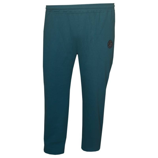 Βαμβακερό φούτερ παντελόνι με patch - ΠΕΤΡΟΛ Βαμβακερό φούτερ παντελόνι με patch - ΠΕΤΡΟΛ