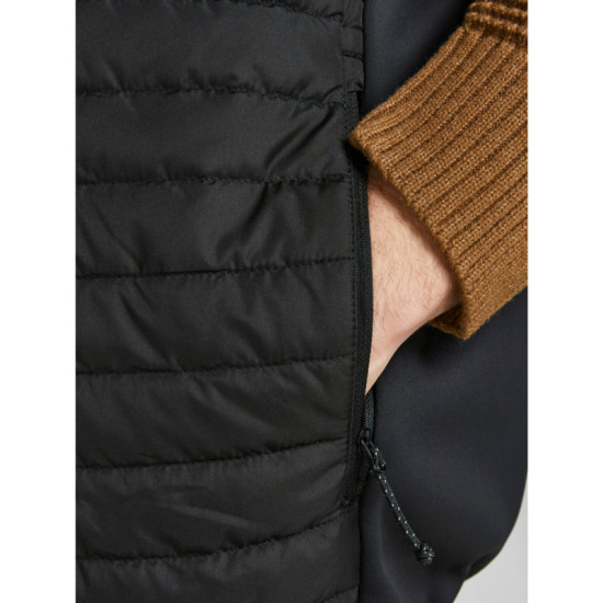 Αντιανεμικό γιλέκο της Jack & Jones body warmer collar - Black