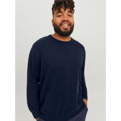 Jack & Jones knit crew neck - Navy Blazer Jack & Jones knit crew neck - Navy Blazer
