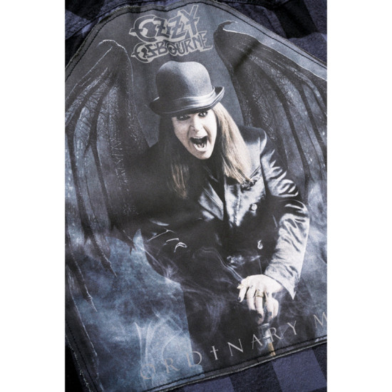 Ozzy Checkshirt Sleeveless - Black/Slate Grey