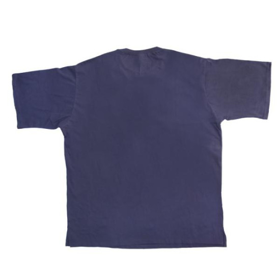 Μακό T-shirt μονόχρωμο - ΜΠΛΕ