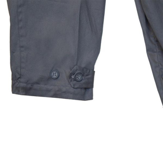 Ανοιξιάτικο καπαρτινέ μπουφάν με ίσιο τελείωμα - Anthracite