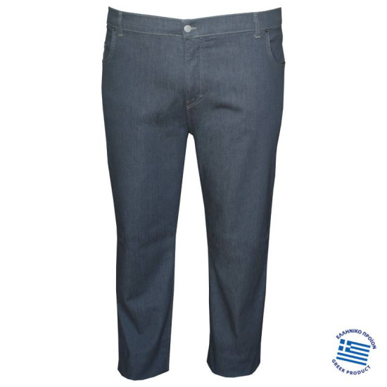 Jean ελαστικό μεσαίου καβάλου 