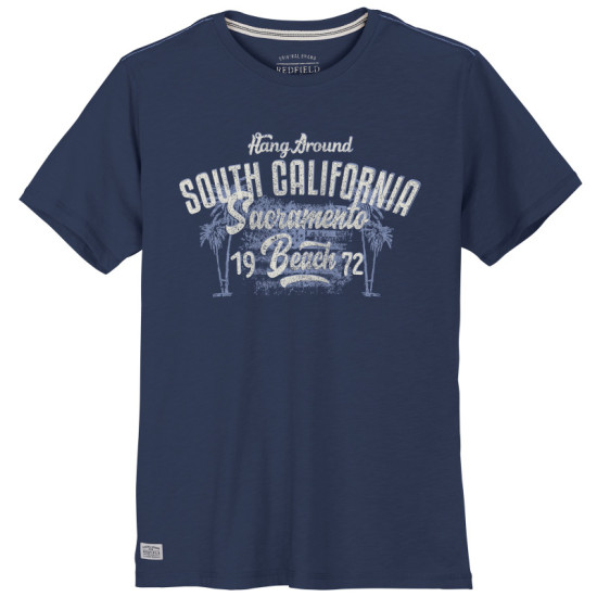 King Size t-shirt από βαμβακερή φλάμα 