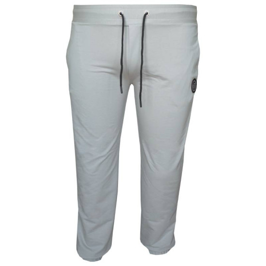 Καλοκαιρινό jersey παντελόνι φόρμας με Patch και λάστιχο στον αστράγαλο - Sand