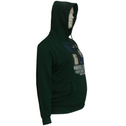 Hoodie φούτερ με ανάγλυφη μεταξοτυπία 