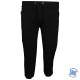 Καλοκαιρινό jersey παντελόνι φόρμας με Patch και λάστιχο στον αστράγαλο,της Leo Collection - Black