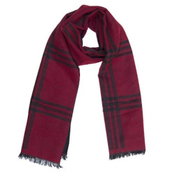 ΑΝΔΡΙΚΟ ΚΑΣΚΟΛ ΜΕ ΡΙΓΕΣ - ΚΟΚΚΙΝΟ/ΜΑΥΡΟ