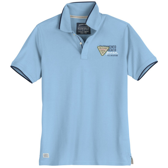 Βαμβακερό King Size Polo Pique 