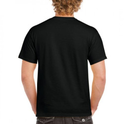 Μονόχρωμο βαμβακερό pennie t-shirt - Black