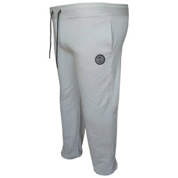 Καλοκαιρινό jersey παντελόνι φόρμας με Patch και λάστιχο στον αστράγαλο - Sand