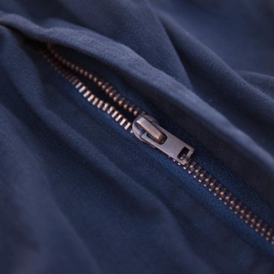 Χειμερινή παντελόνα καπαρτινέ ελαστική χωρίς τσέπη στο πλάι - ΜΠΛΕ