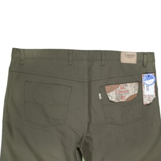 Καλοκαιρινό καπαρτινέ σταθερό παντελόνι - ΧΑΚΙ Καλοκαιρινό καπαρτινέ σταθερό παντελόνι - ΧΑΚΙ