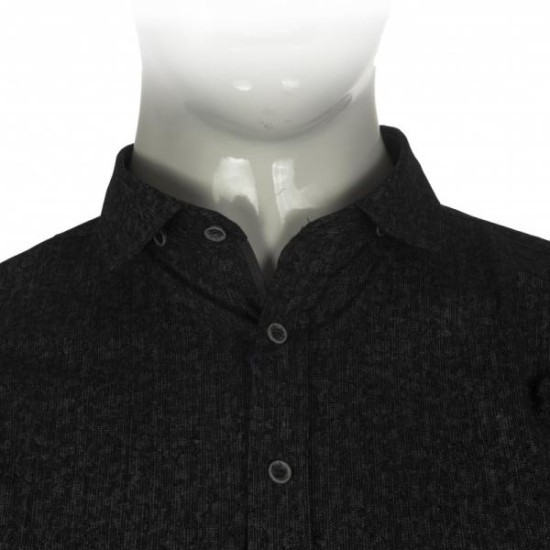 Πουκάμισο ελαστικό σχεδιαστό - Anthracite