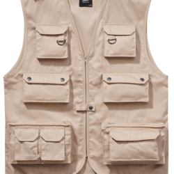 Γιλέκο μιλιτέρ χωρίς επένδυση - Beige