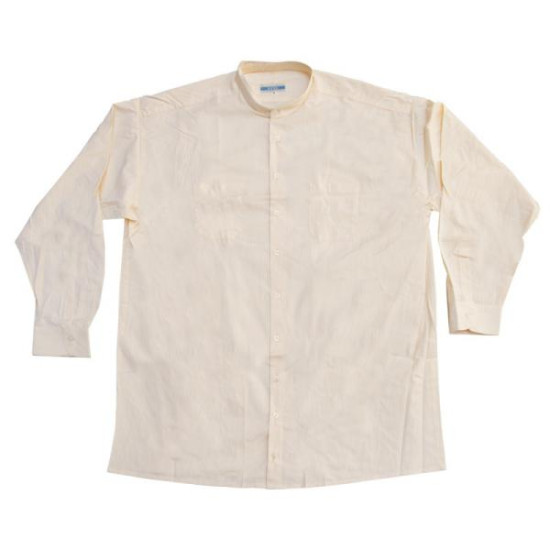 Μάο  ριγέ πουκαμίσα - ΚΙΤΡΙΝΟ