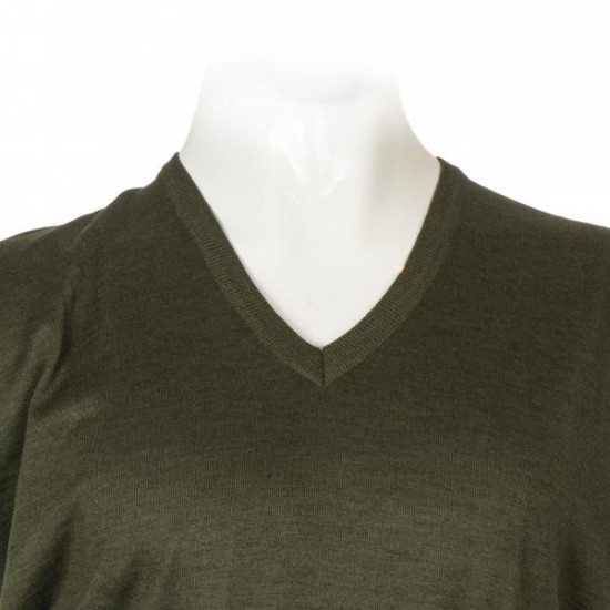 Καζάκα μάλλινη με βε - Dark Olive Green